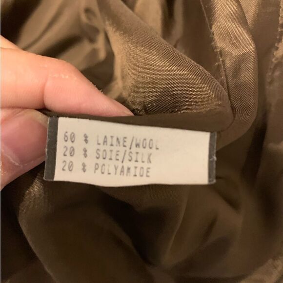 Louben brown tweed jacket size 10 - Picture 4 of 11